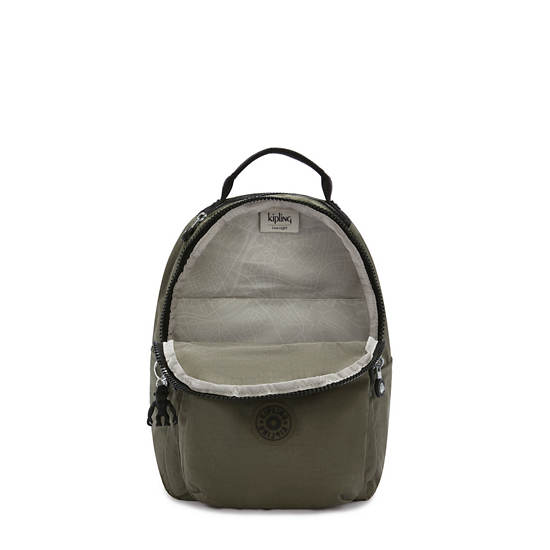 Kipling Seoul Small Classic Tablet Ryggsekk Grønn | NO 1356ZU